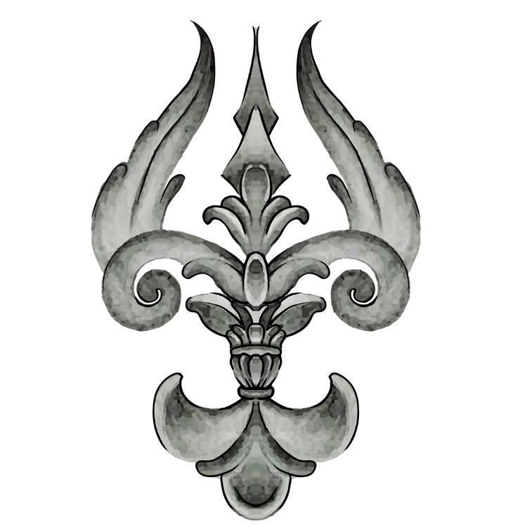 TRISHUL T Shirt Seto Canvas