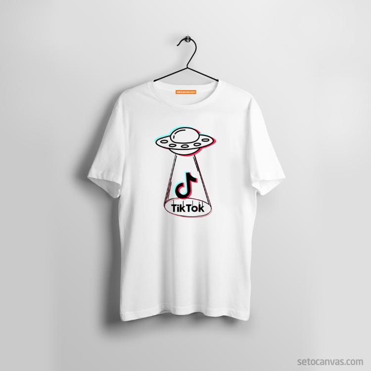 tik tok white shirt