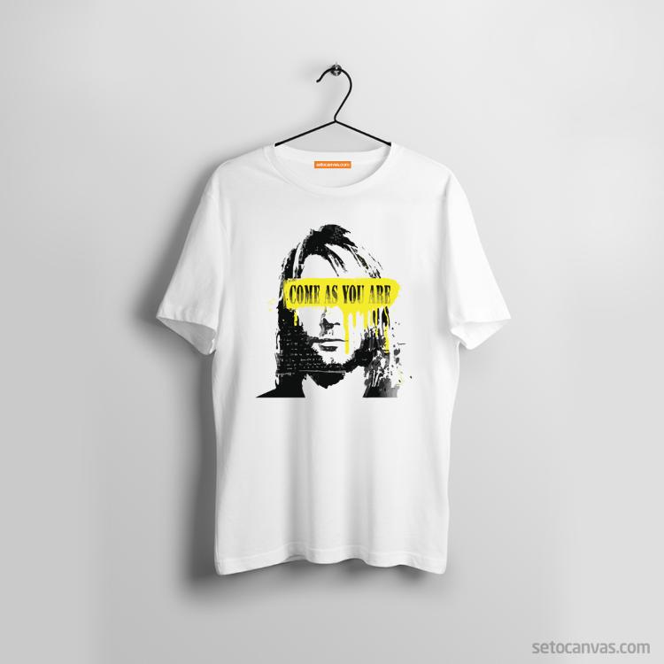 COME AS YOU ARE - NIRVANA - T-Shirt | Seto Canvas